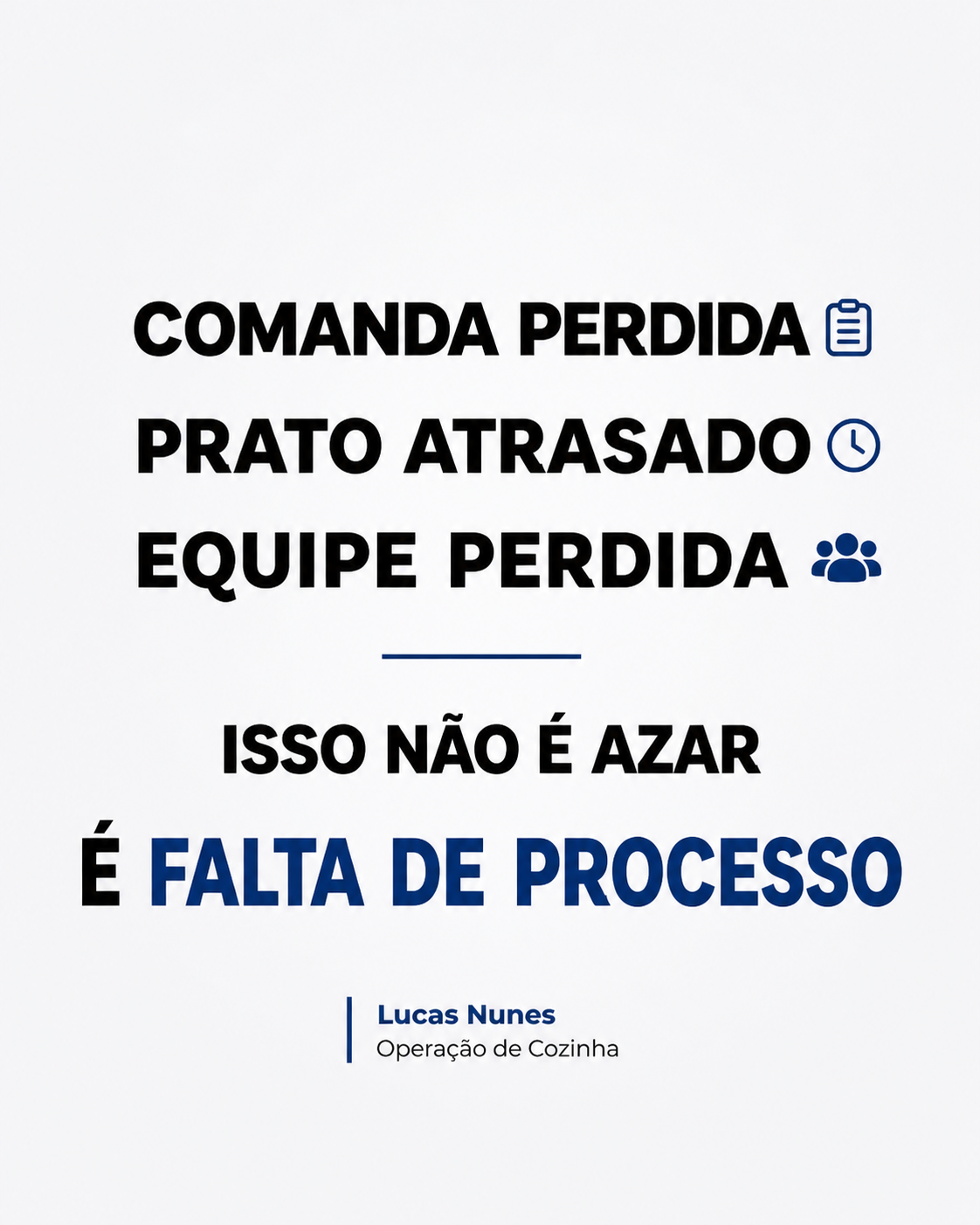 Post Erros não são azar